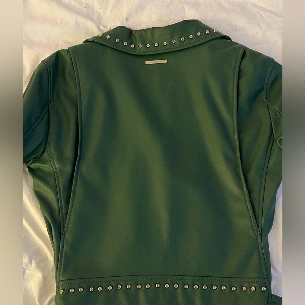 Armani Exchange Faux Leather Jacket - Picture 6 of 6